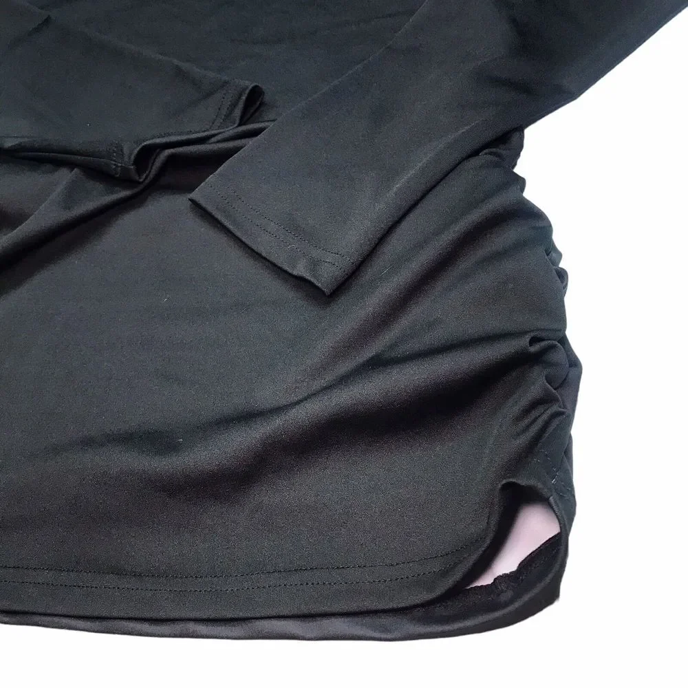 Womens Top‎ XXL Leprechaun St Patricks Holiday Party cold shoulder long sleeve - Picture 10 of 10